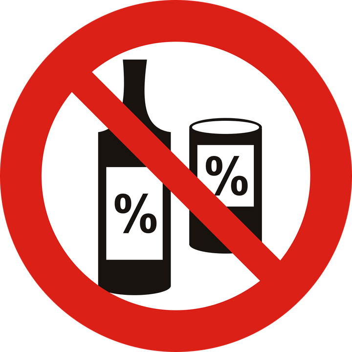 Rexeitamento de imaxes de alcol