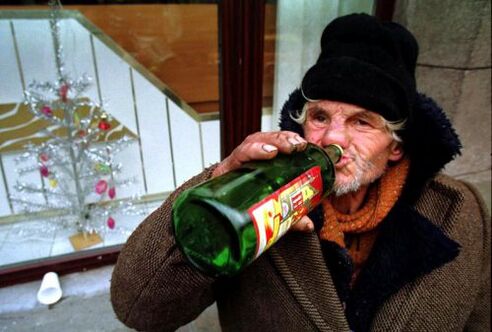 tracción ao alcol e ao seu tratamento